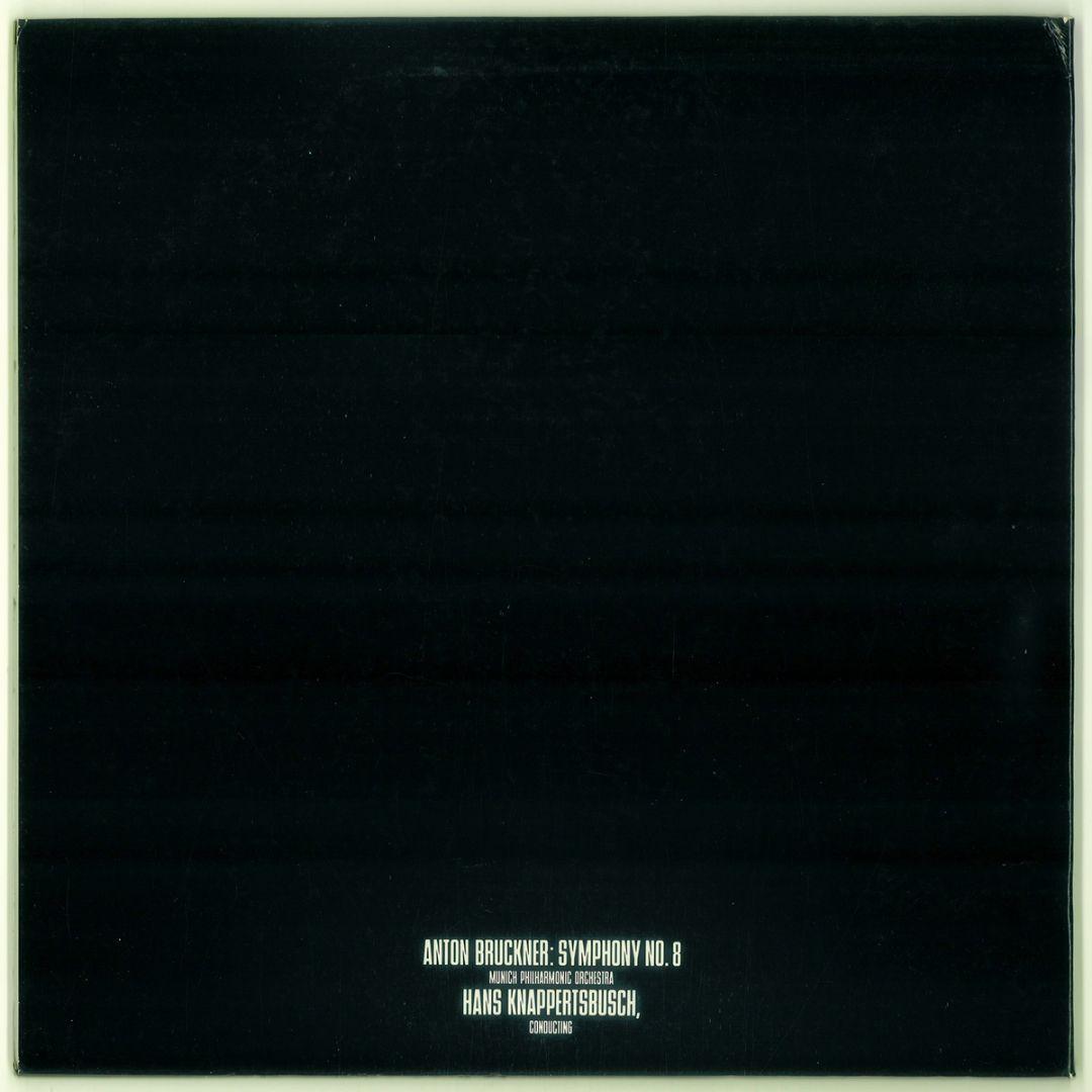 米Westminster　ブルックナー 交響曲第8番　クナッパーツブッシュ
