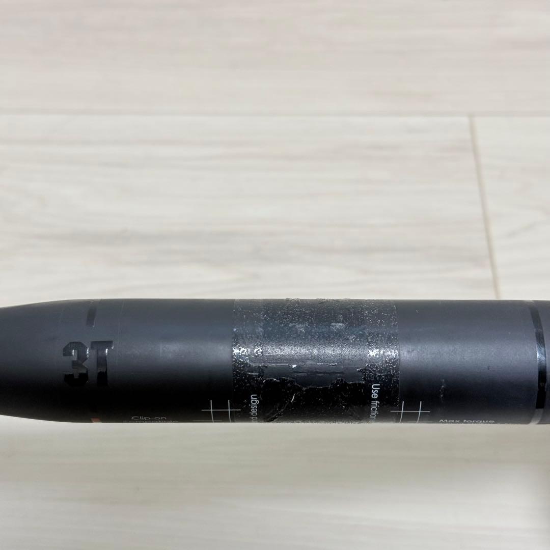 3T カーボンハンドル ドロップハンドル　44cm