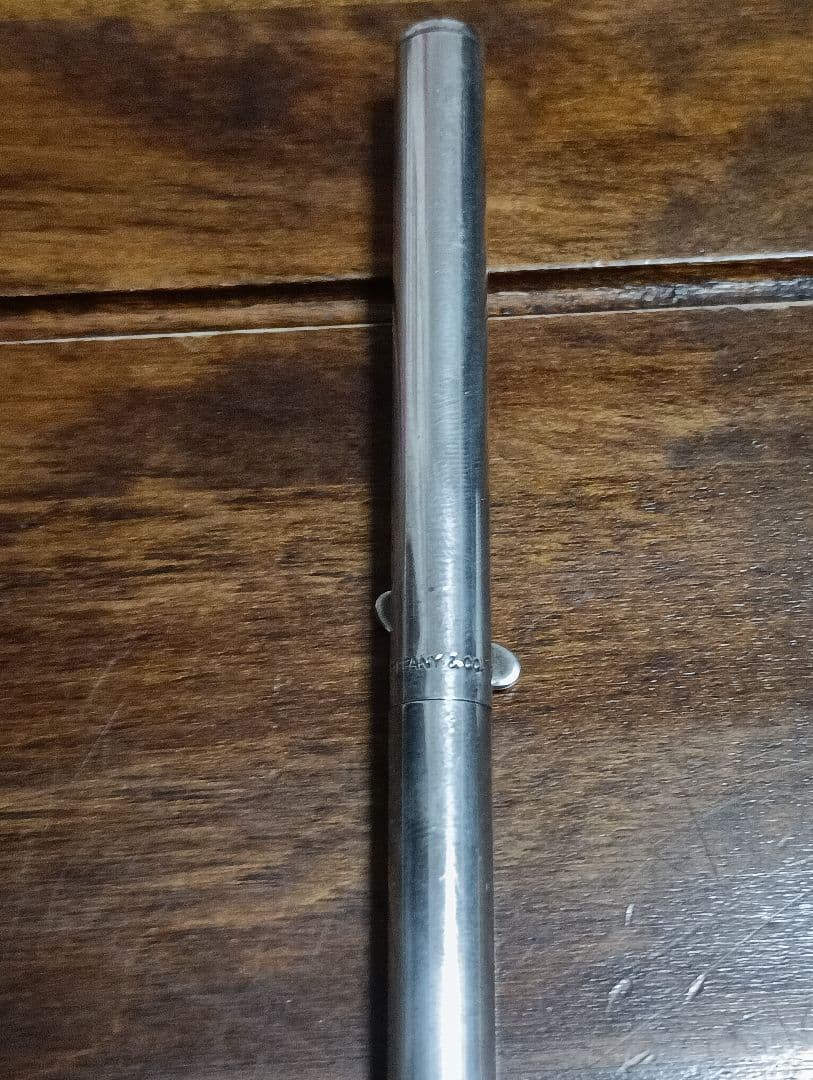 TIFFANY&Co. ティファニー SV925 ツイスト式 ボールペン パター