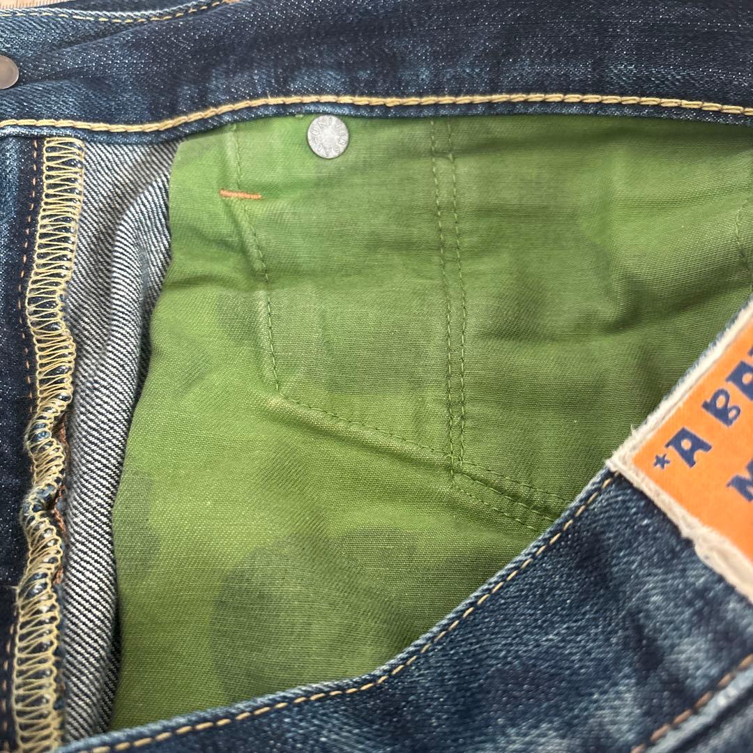 A BATHING APE ストレートデニム