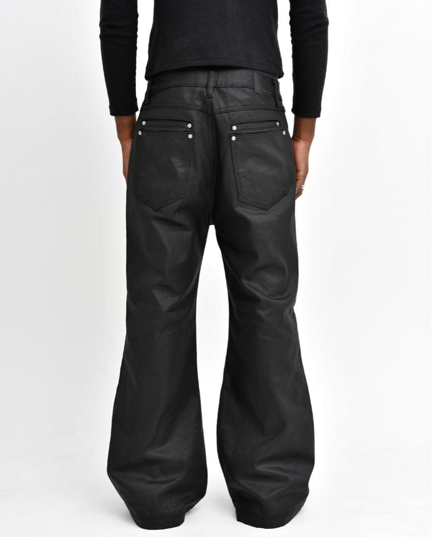 パンツ Asapmode Stacked Oil Coating Pants
