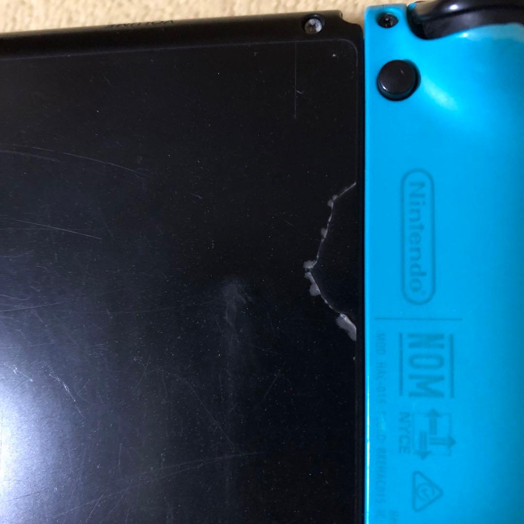 【ジャンク品】Nintendo Switch 本体 青のジョイコン