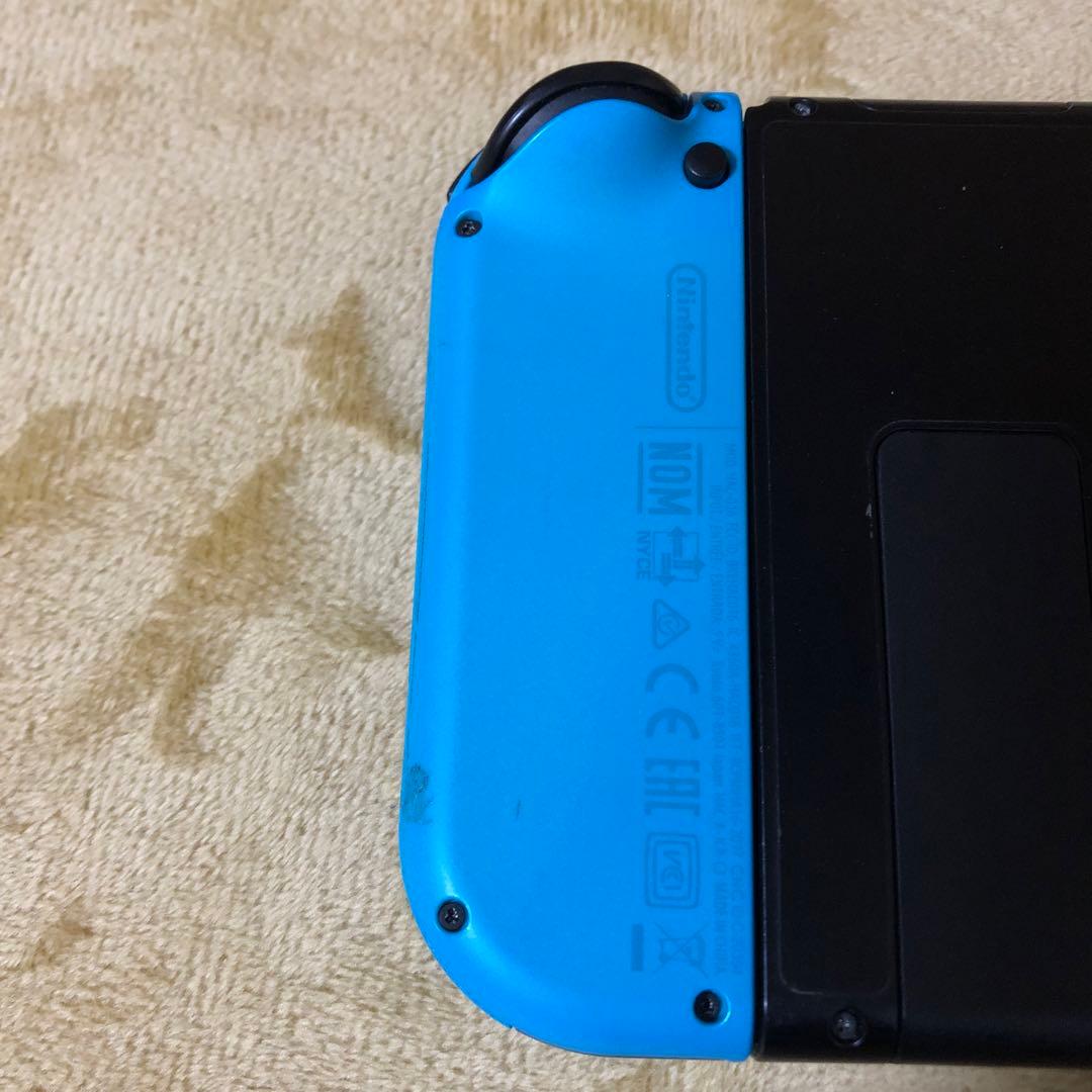 【ジャンク品】Nintendo Switch 本体 青のジョイコン