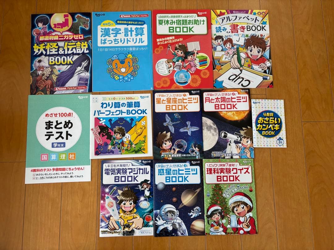 進研ゼミ　小学講座　小学4年生　チャレンジ4年生　1年分