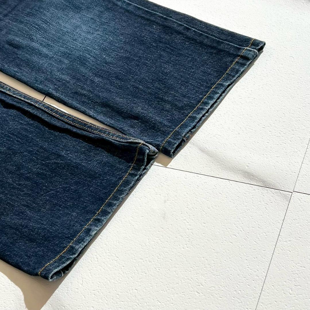 【美品】GUCCI グッチ デニムパンツ ストレッチ インディゴブルー 44