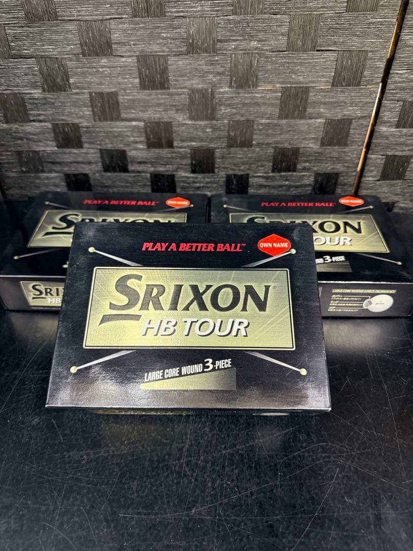 Srixon HB TOUR ゴルフボール　12個入り　3箱セット スリクソン