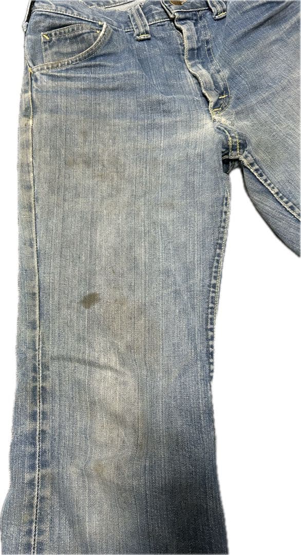 70s Lee USA製ベルボトム デニム　フレアカット　W31 L30