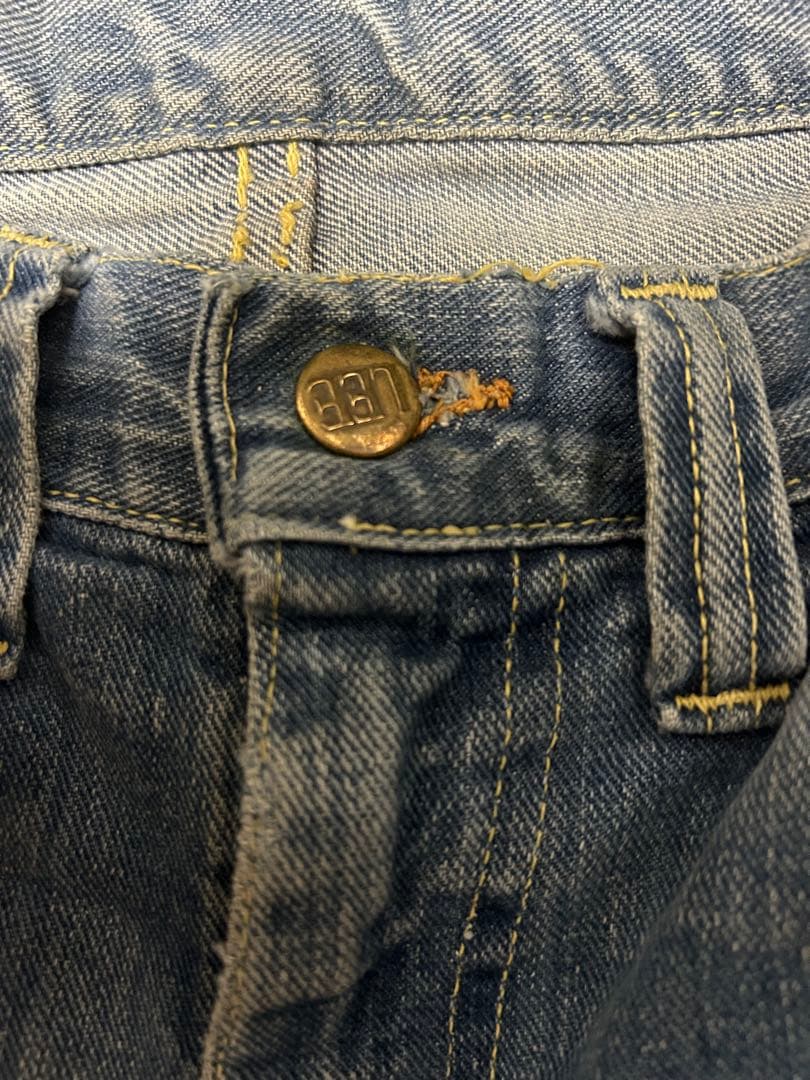 70s Lee USA製ベルボトム デニム　フレアカット　W31 L30