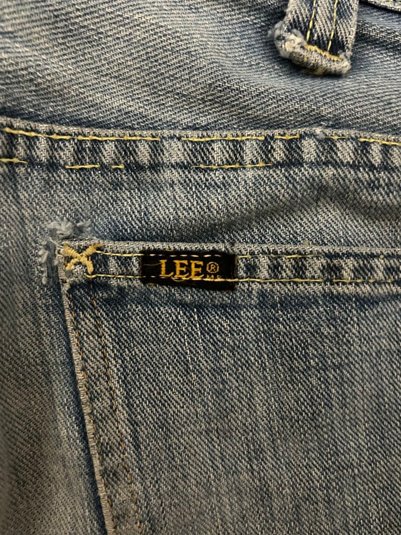 70s Lee USA製ベルボトム デニム　フレアカット　W31 L30