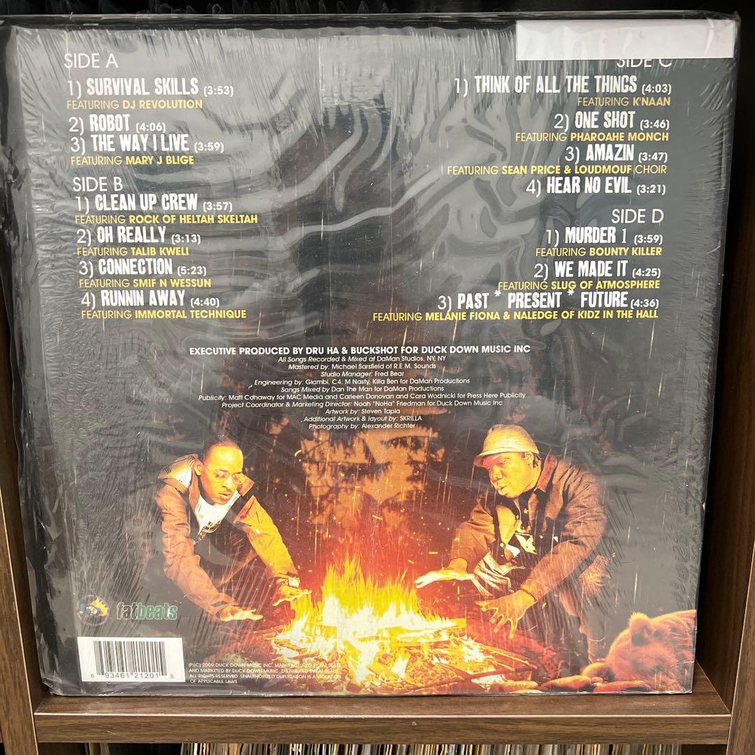 洋楽 Krs One & Buckshot / Survival Skills 2LP