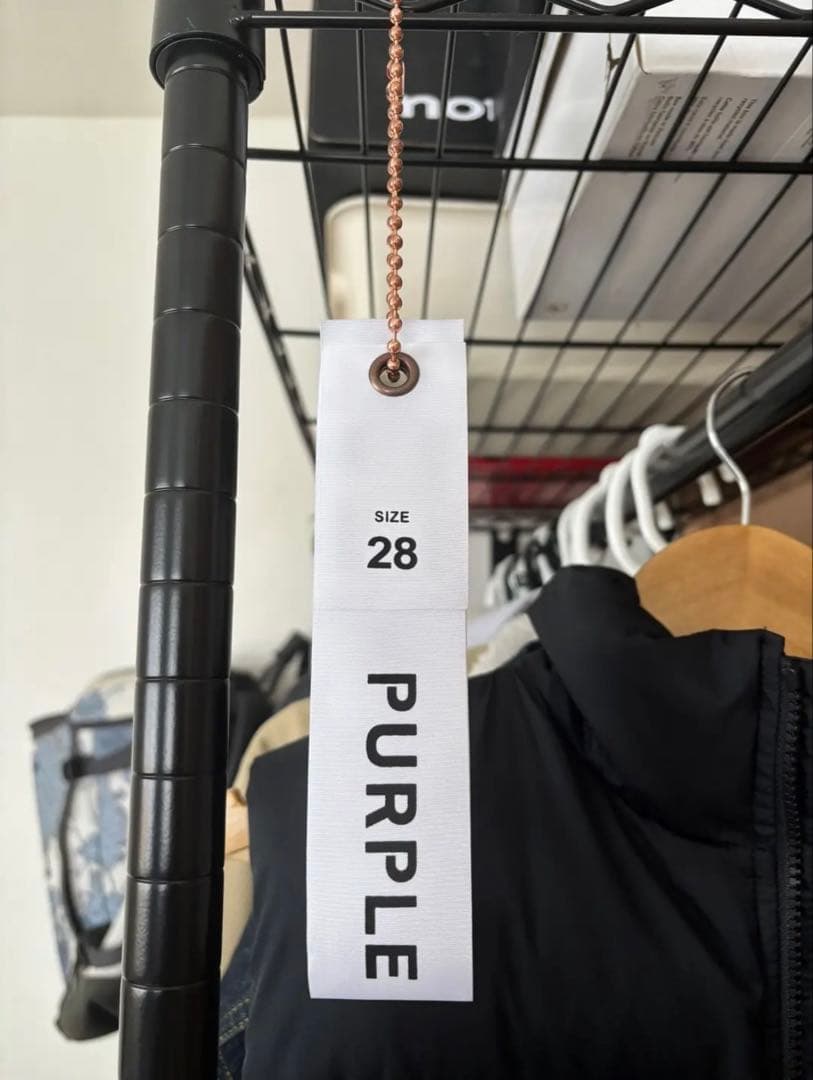 PURPLE BRAND スキニーデニム ブラック サイズ28