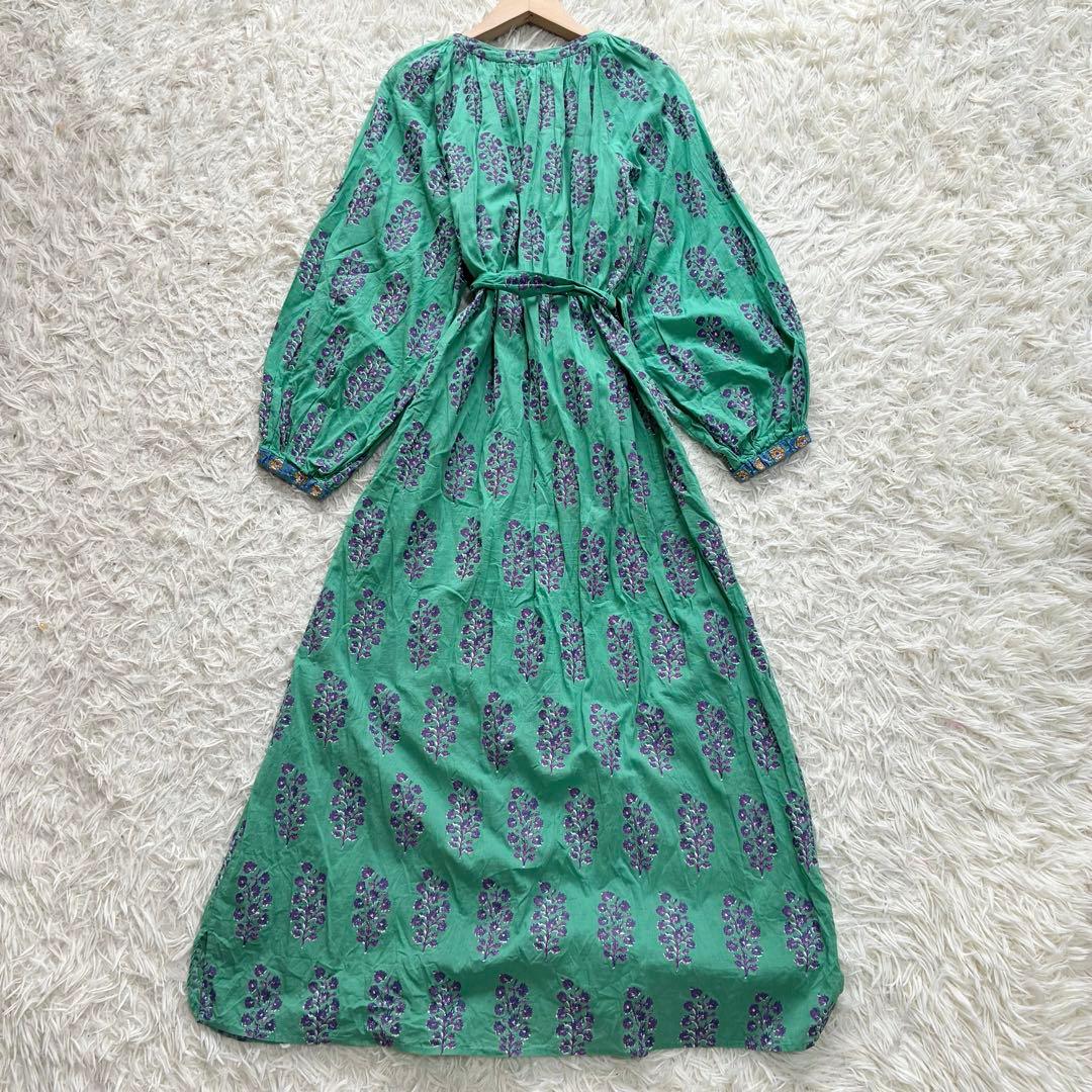 ヌキテパ　PARIGOT別注Cottton voile flower dress