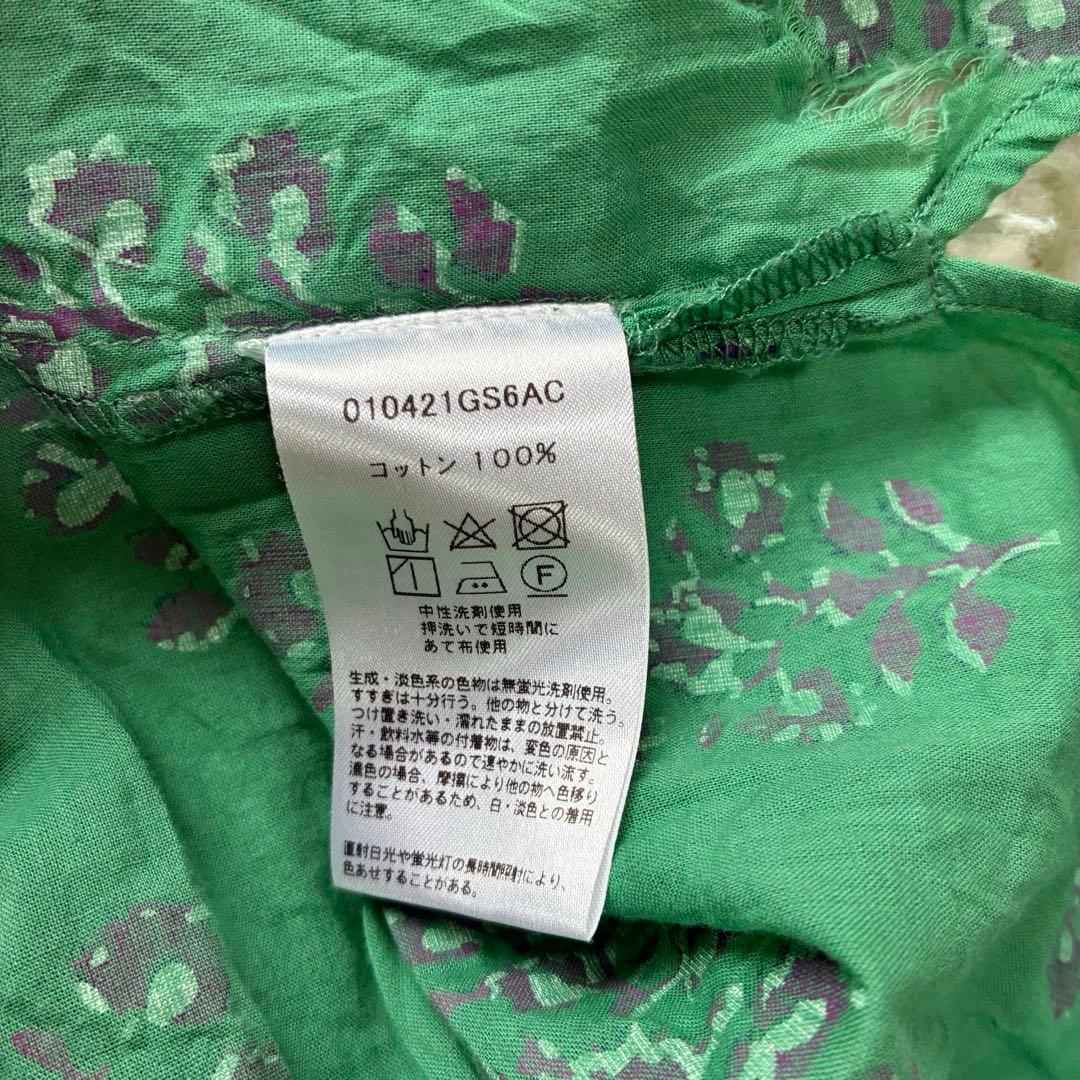ヌキテパ　PARIGOT別注Cottton voile flower dress