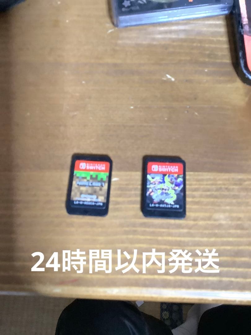 マインクラフト ＋ スプラトゥーン カセット2本セット
