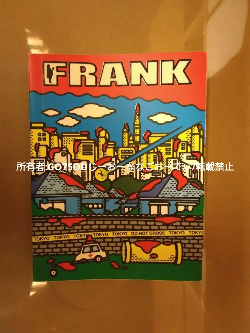 FRANK151表紙スケートシングデザイン藤原ヒロシNIGO裏原宿90s野村訓市