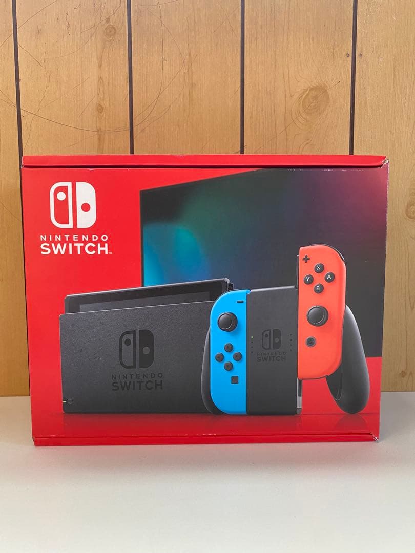 新品未使用Nintendo Switch ネオンブルー/ネオンレッド