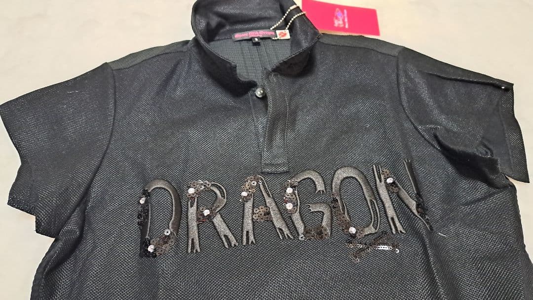 新品★DANCE WITH DRAGON★レデースGolfウェア 半袖ポロシャツ