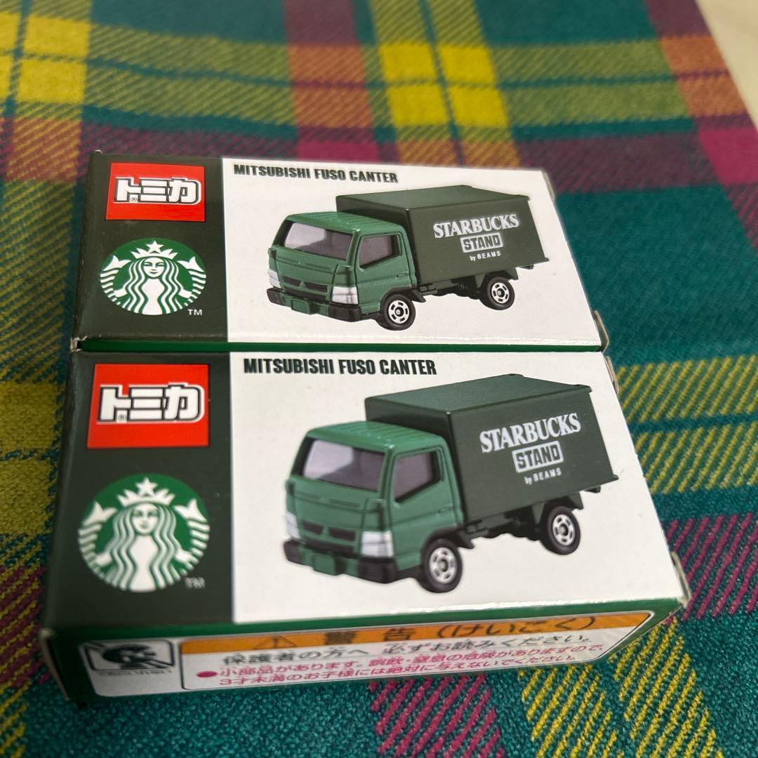【新品未開封】STARBUCKS STAND by BEAMS トミカ　2個