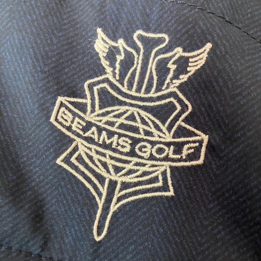 BEAMS GOLF ニット切り替え 中綿入りジャケット/M/ブルゾン