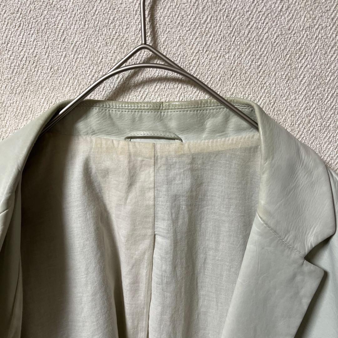 JIL SANDER　ジルサンダー ラフシモンズ期 レザージャケット　　L