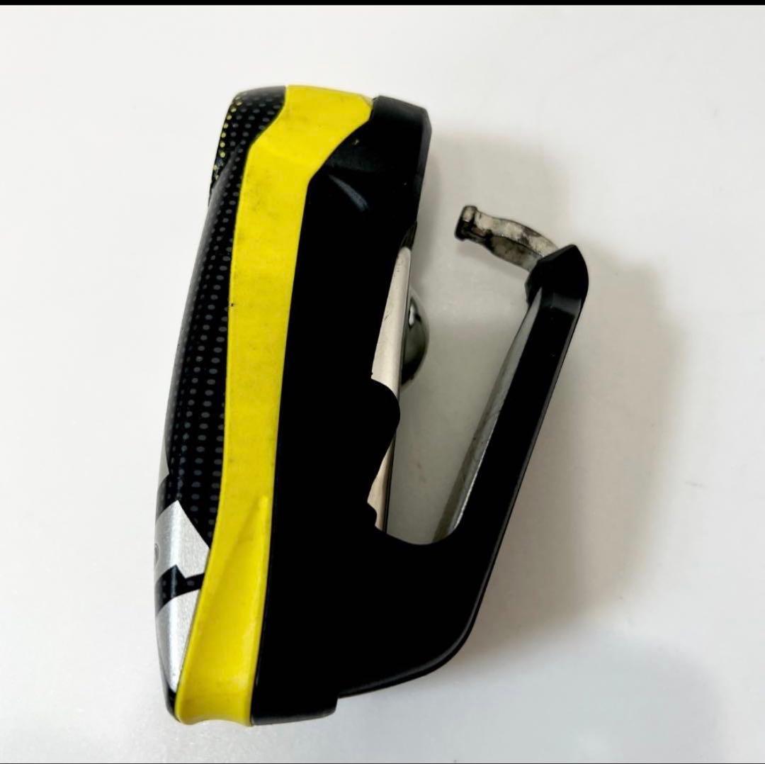 ABUS アブス ディスクロック イエロー セキュリティレベル13