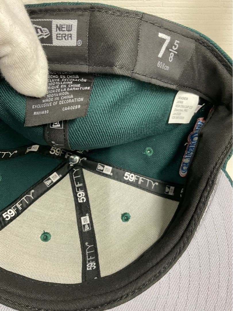 Supreme ダークグリーン キャップ 7 1/4