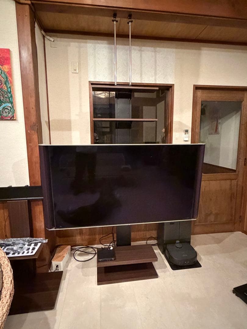 Flexy テレビスタンド 65V対応 3段