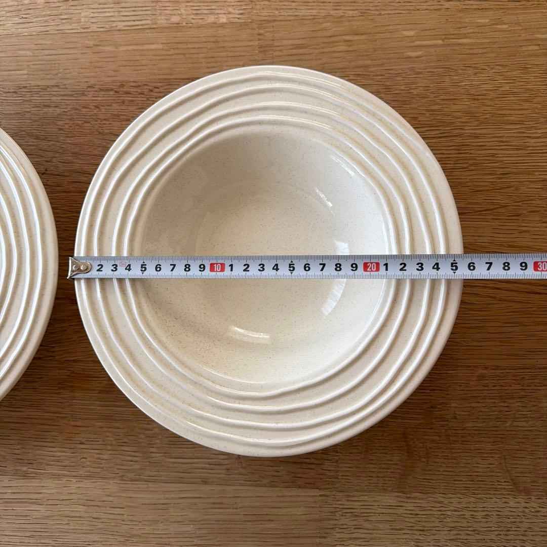 I PATRIZI 食器セット クリーム色 2個