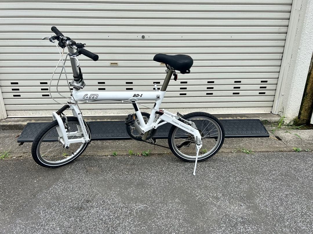 柏市発　r&m社 Bd-1 折りたたみ自転車 バーディ輪行　車中泊サイクリング！