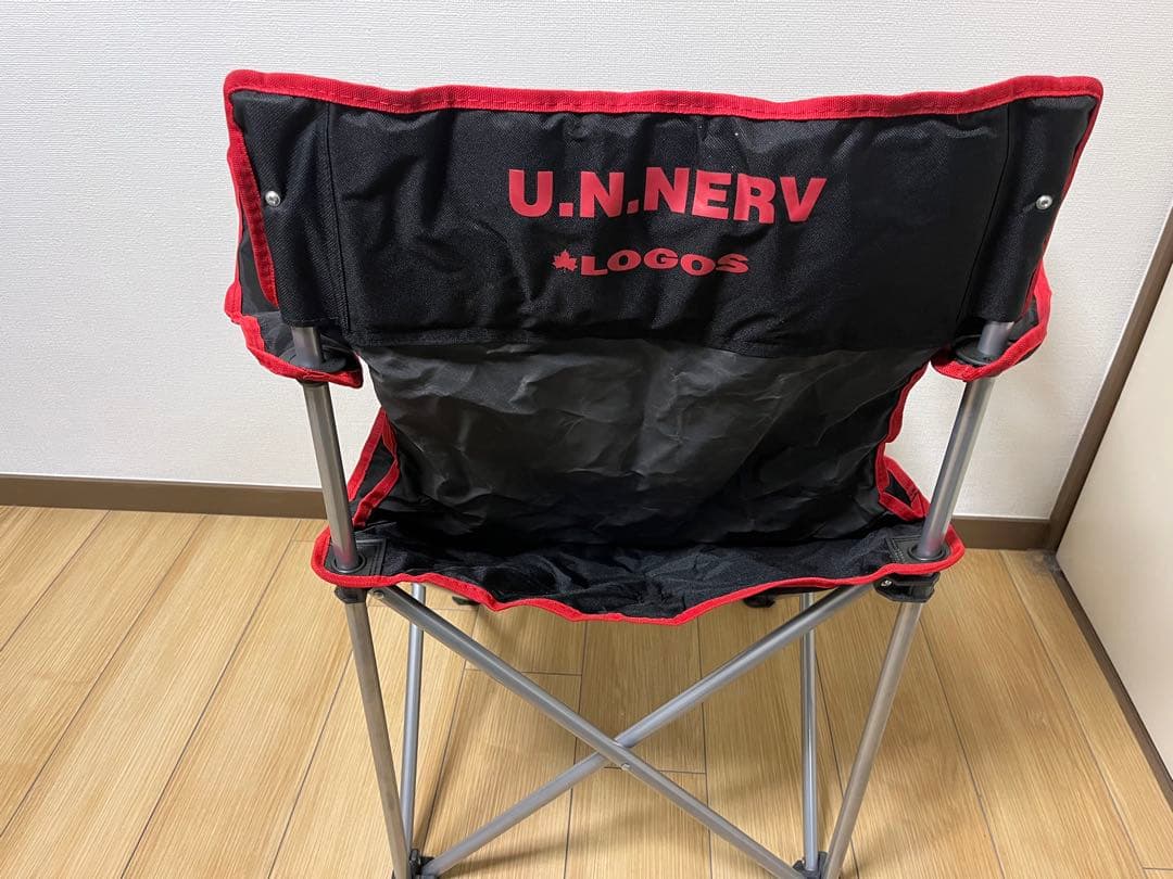 【開封済未使用】エヴァ×LOGOS NERV レジャーチェア