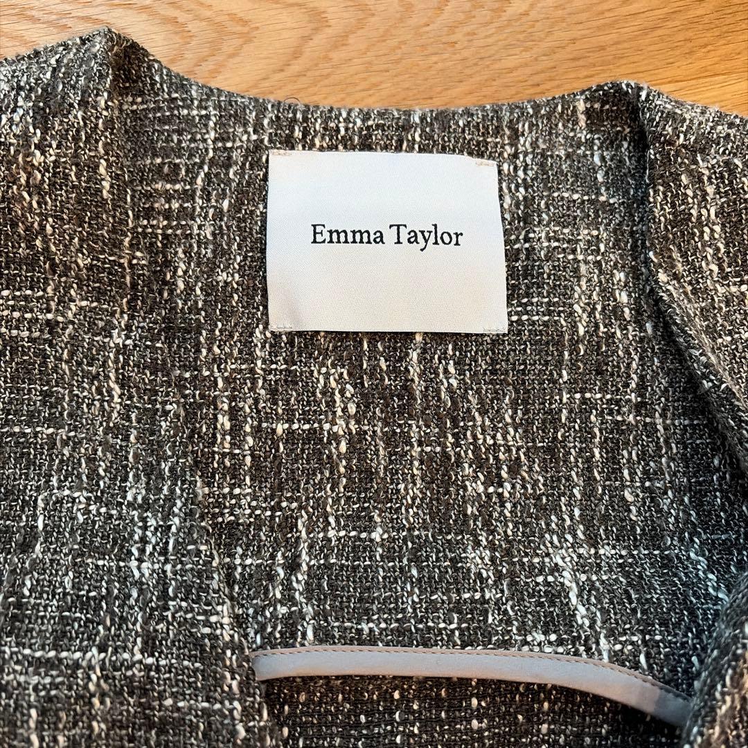 Emma Taylor バックラッフルツイードジレ
