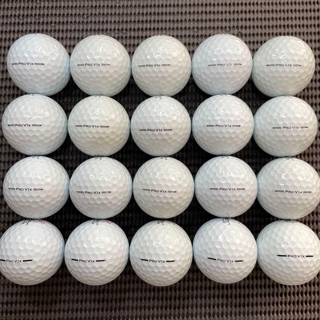 【タイトリスト PROV1X★A】ロストボール 20個