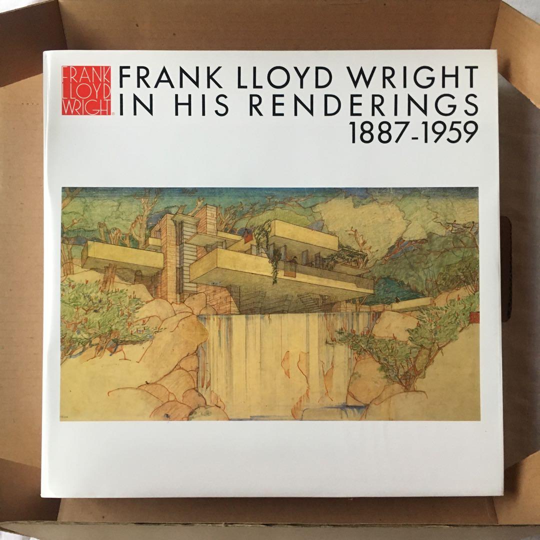 アート・デザイン・音楽 FRANK LLOYD WRIGHT IN HIS RENDERINGS