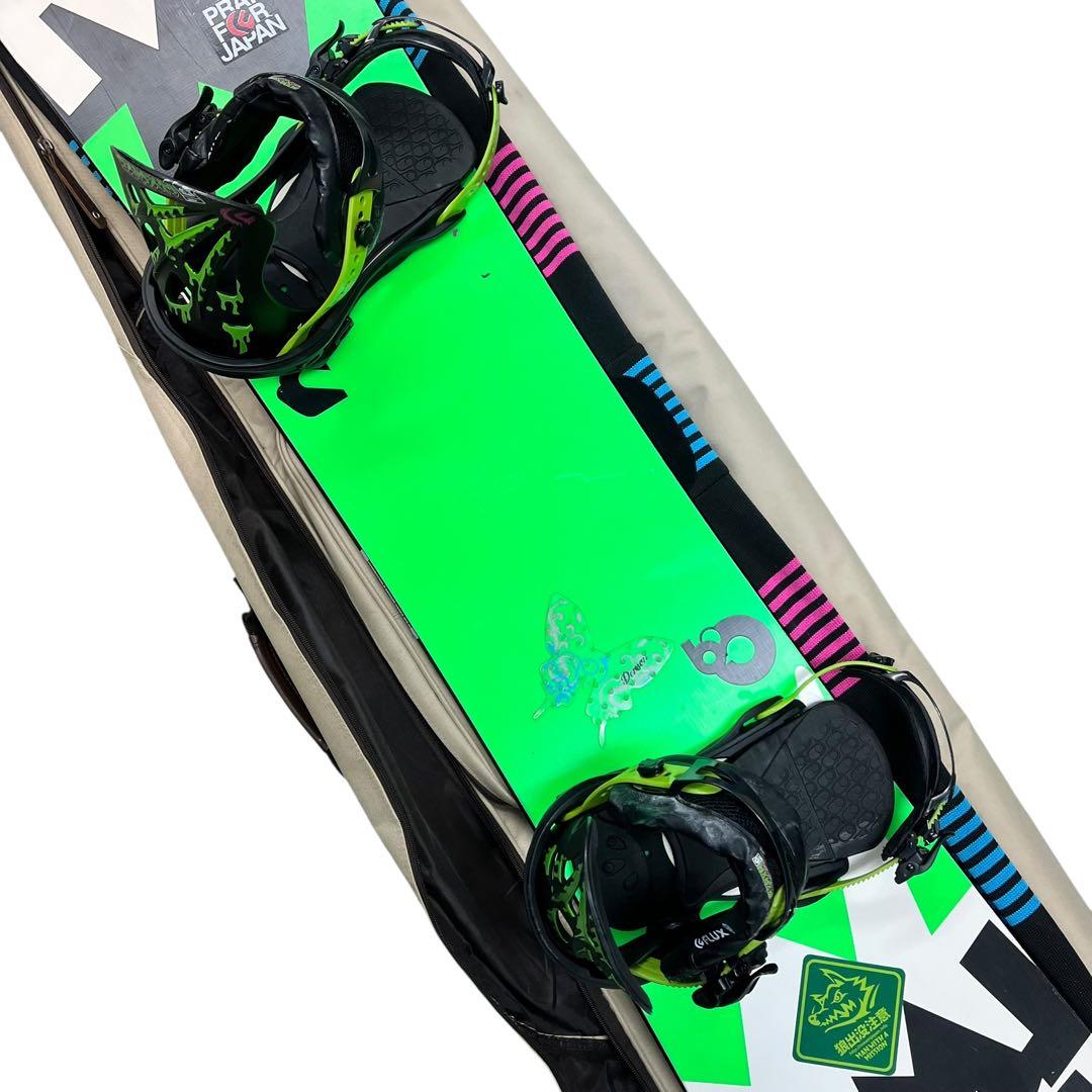 【希少】FANATIC FTC TWIN 156cm バイン FLUX コラボ