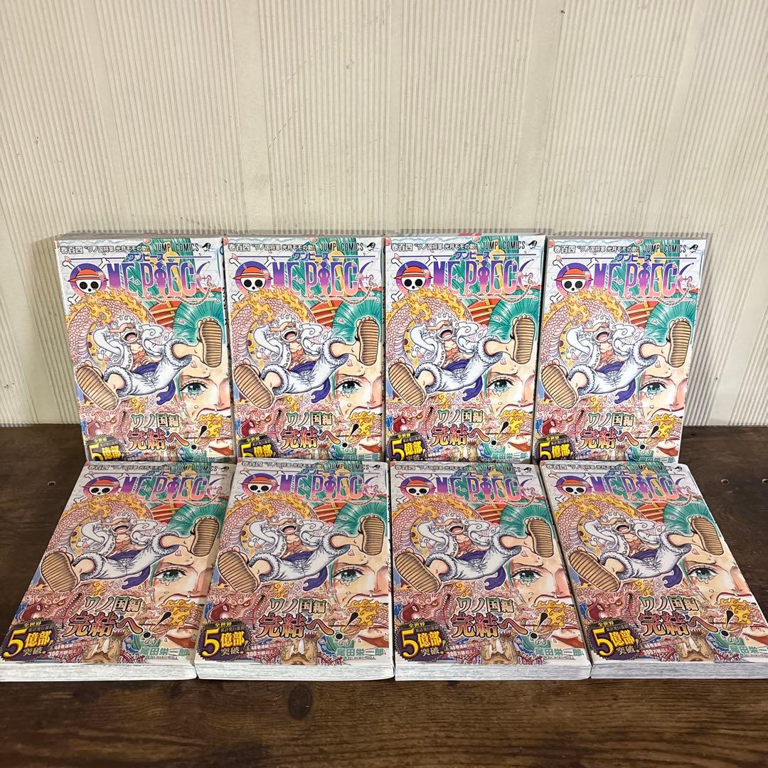 超希少　全巻初版　全巻帯付き　ワンピース104巻　24冊セット