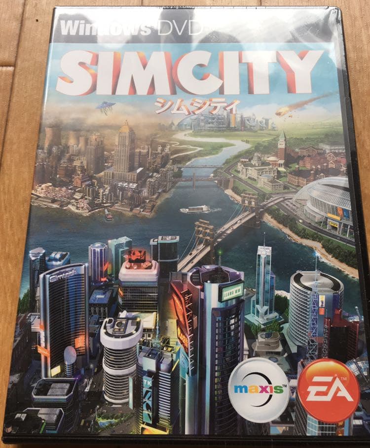 PCゲーム シムシティ 未開封