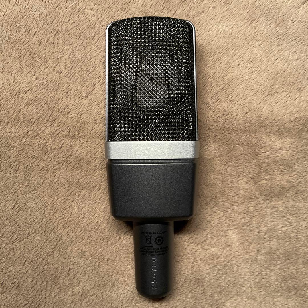 AKG C214 コンデンサーマイク ケーブル付き