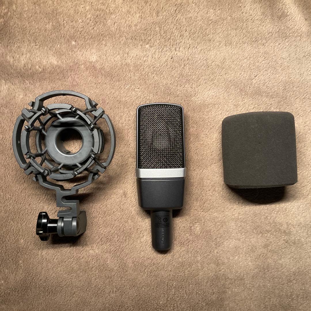 AKG C214 コンデンサーマイク ケーブル付き