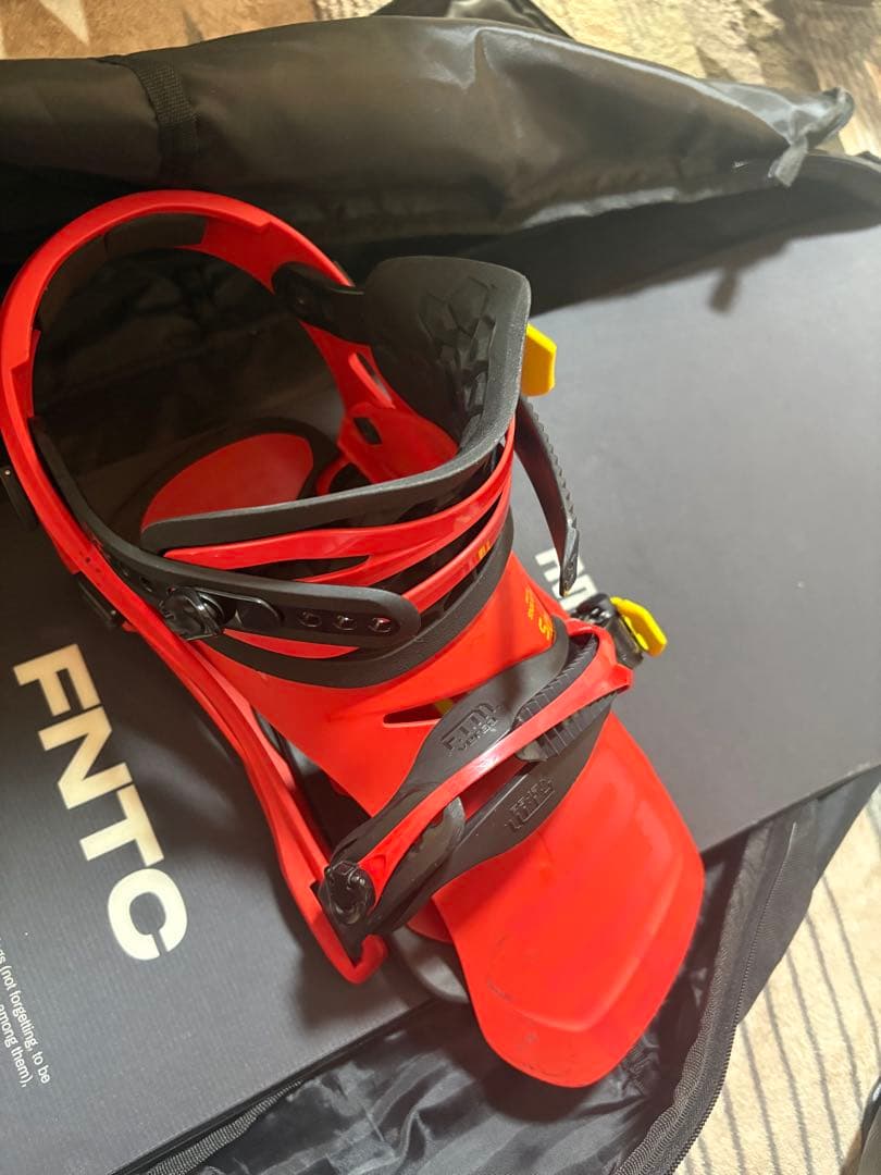 FLUX DS スノーボードビンディング レッド　Lサイズ期間限定値下げ中！