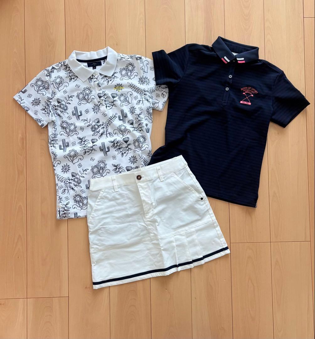 【美品！】ゴルフウェア　レディース3点セット【adidas】【Callaway】