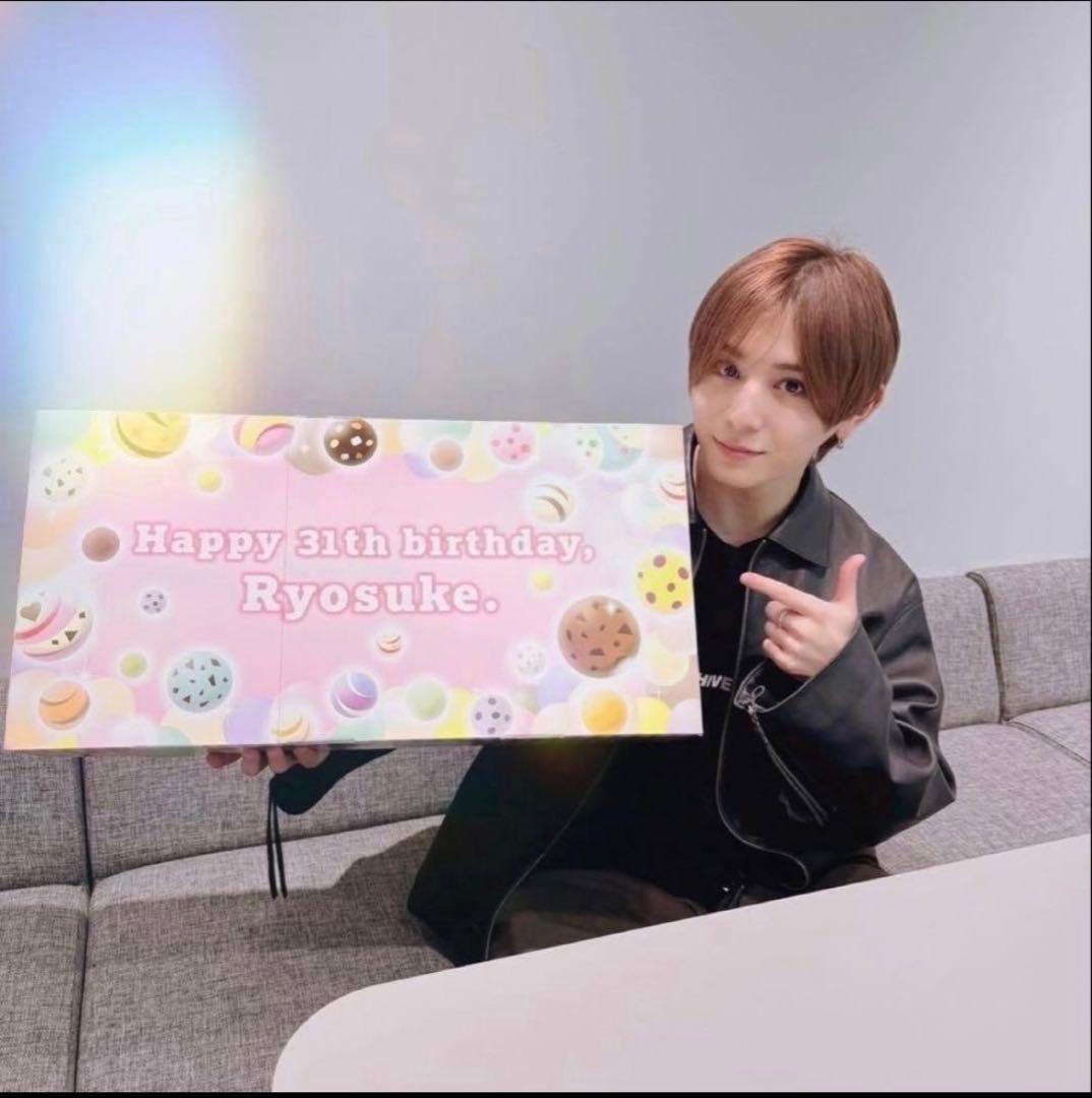 山田涼介着用✨ラムレザープライムオーバー襟付きシングルライダースジャケット　02