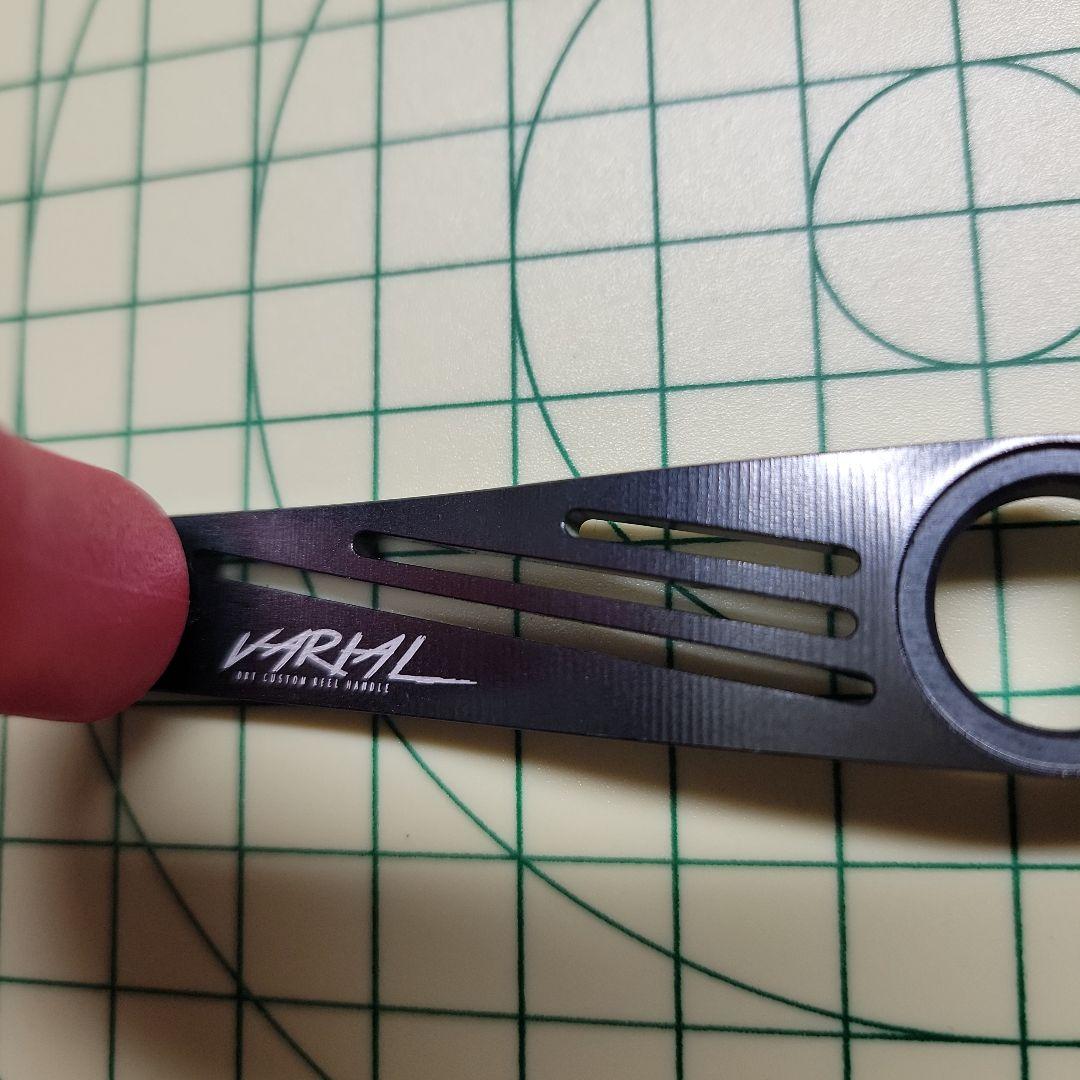 超美品 VARIAL p.c.d 117 バリアルハンドル フラットノブ 赤色