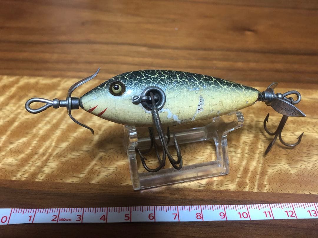 old Heddon 5／8 ビッグベイト へドン　ドアジャック　3フック