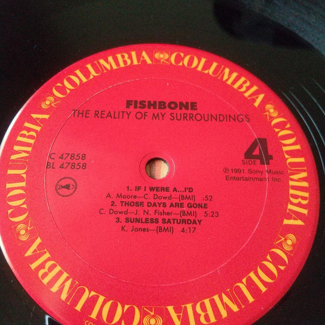 FISHBONE スカ funk コロンビア オリジナル盤　2LP レコード