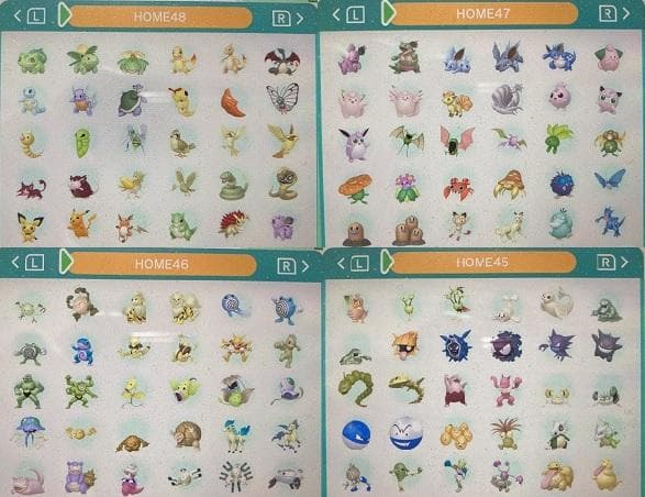 中古　ポケモン　ウルトラサン　図鑑コンプリート全807種類　色違い全種　育成済
