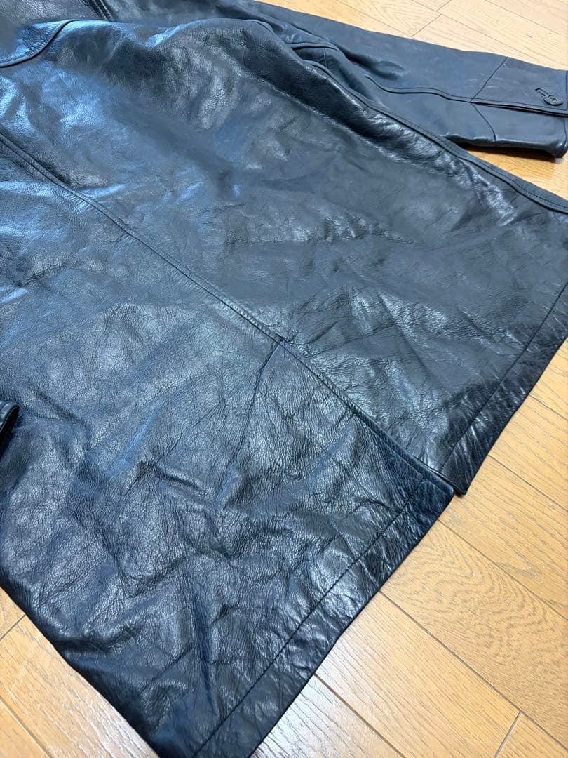 90s OLD Gapオールド ギャップ レザー カーコート 野村訓市 着用