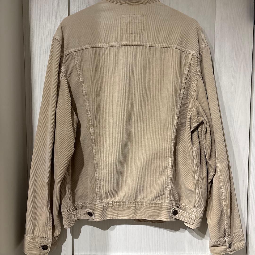 Levi's コーディロイジャケットベージュ　L size イタリア製90年代