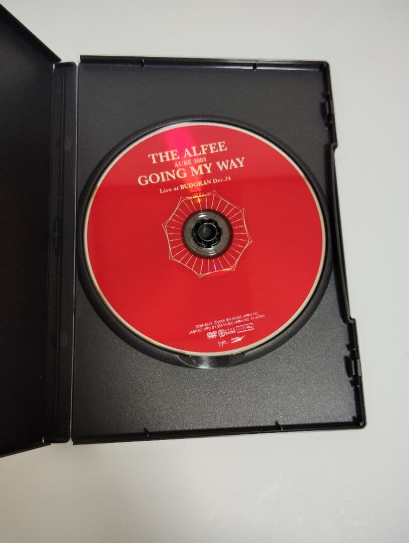 GOING MY WAY　武道館　 THE ALFEE アルフィー　DVD