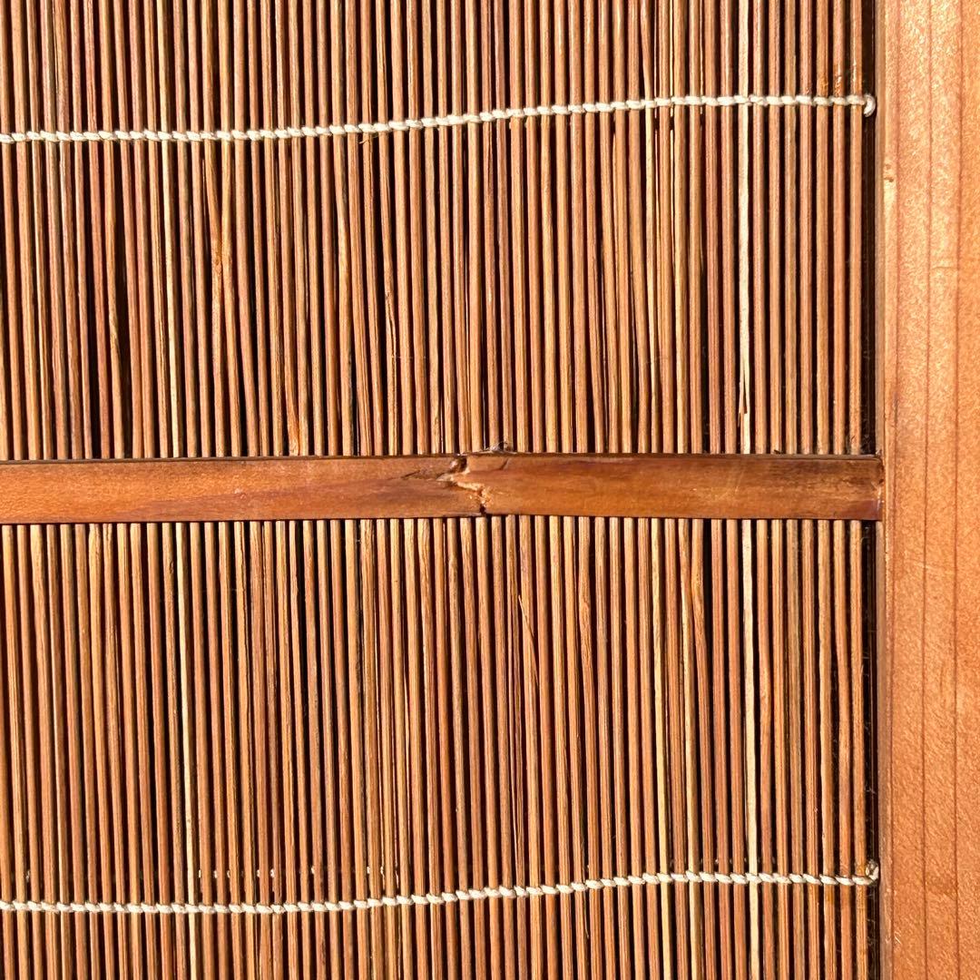 昭和レトロ　和風　屏風　衝立　パーテーション　4つ折り