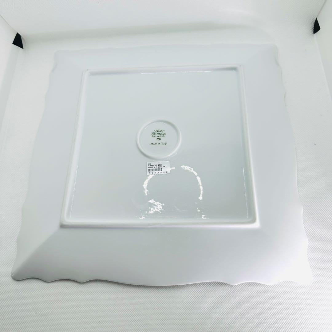リチャードジノリ ベッキオホワイト スクエアプレート 30cm 大皿